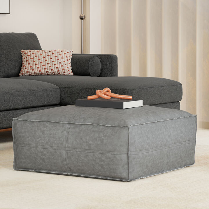 Brody Large Square Coffee Table Pouf
