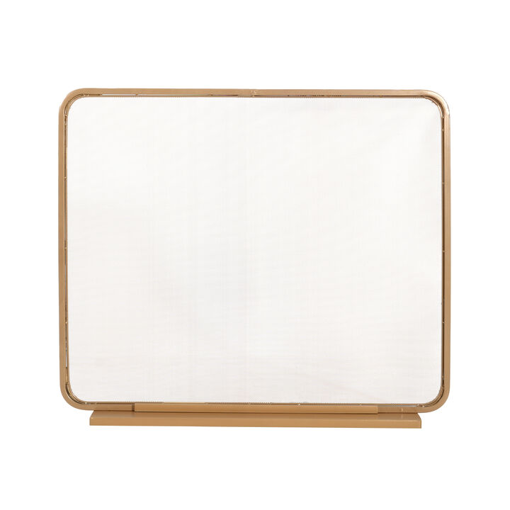 Christopher Knight Home Glora Modern Metal Single Panel Fireplace Screen