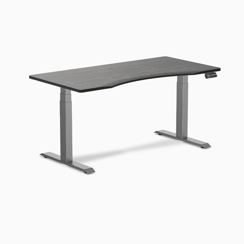Desky Dual Ergo Edge Sit Stand Desk image number 0