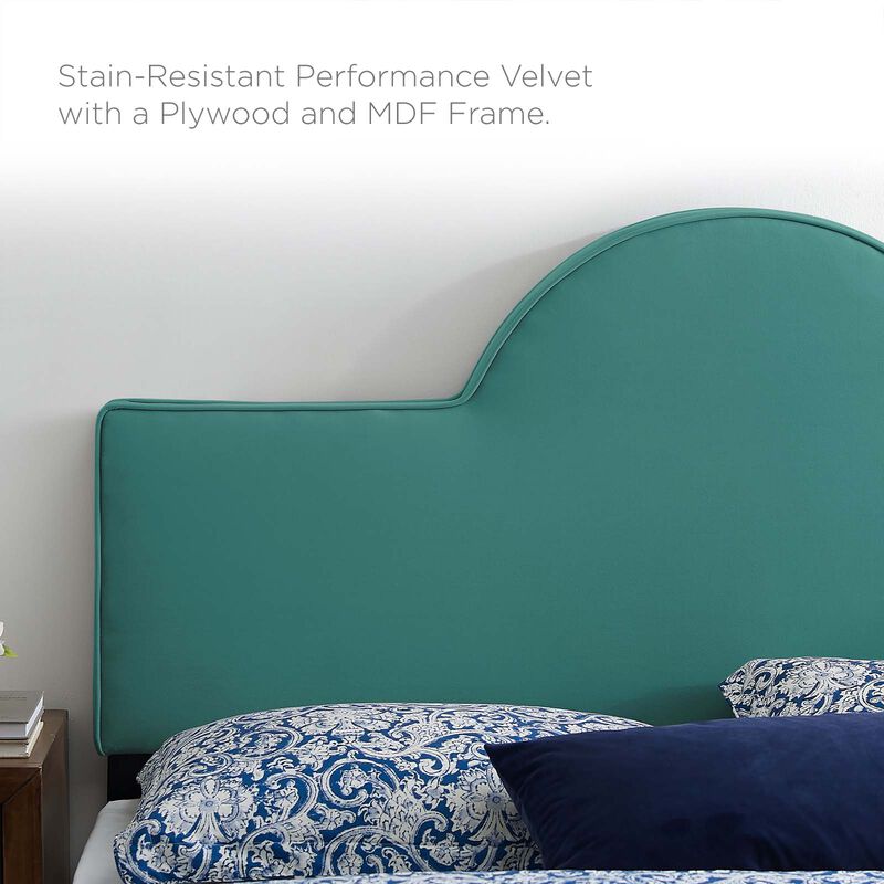 Modway - Dawn King/California King Performance Velvet Headboard image number 6