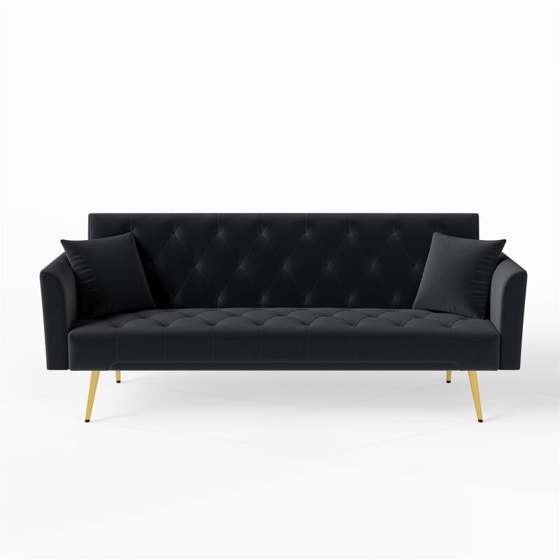 Limpis 72 inch foldable sleeper sofa image number 0