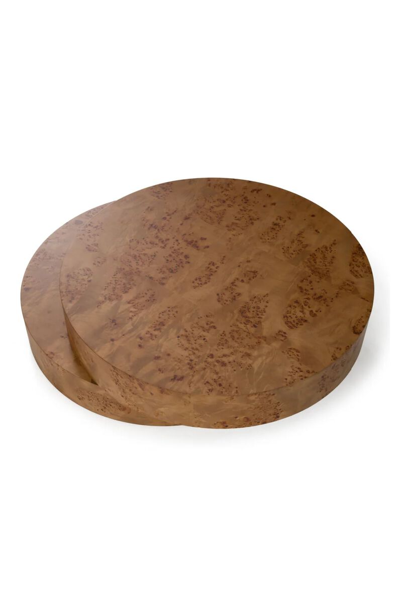 Burl Wood Coffee Table | OROA Modern Ely image number 3