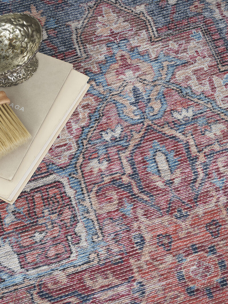 Machine Washable Series 1 SR101 Multicolor 4' x 6' Rug