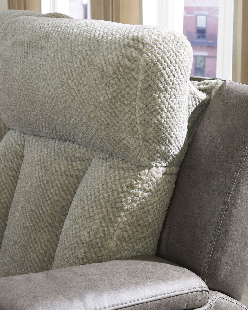 Stately Check Power Recliner image number 3