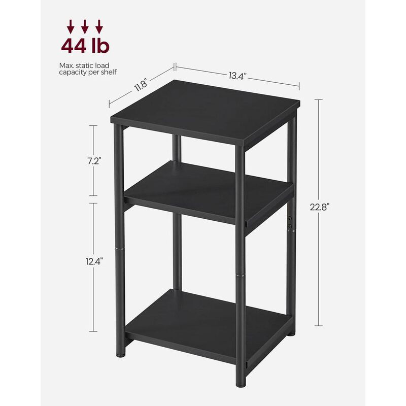 Minimal Small Side Table &ndash; Ideal for Bedside Use, Sofa Corners, or Reading Nooks