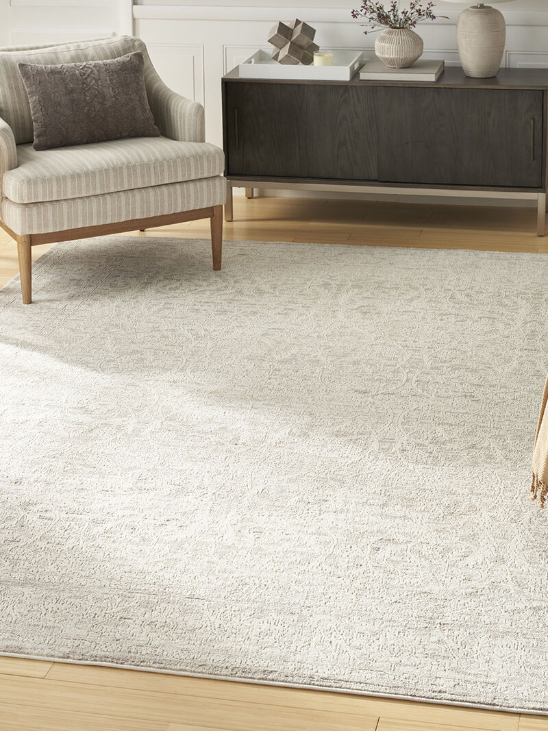 Eco Cycle ECY03 Ivory/Beige 6' x 9' Rug