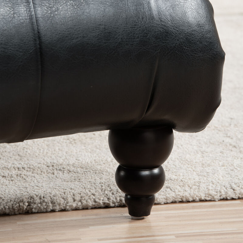 Streamdale Tufted Armless Chaise Lounge image number 8