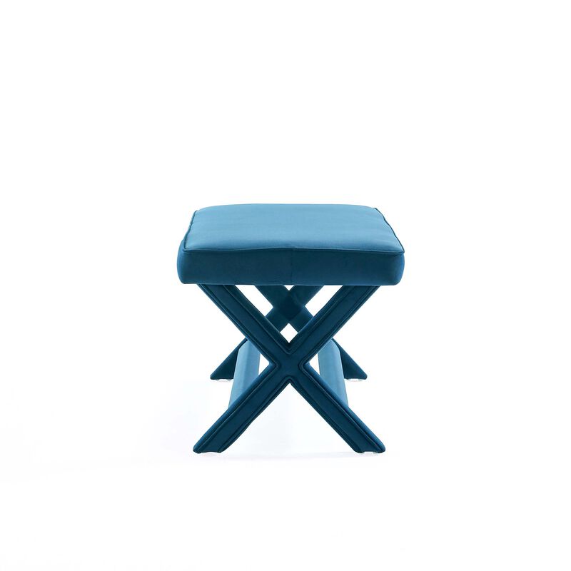 Abigail Blue Double Bench