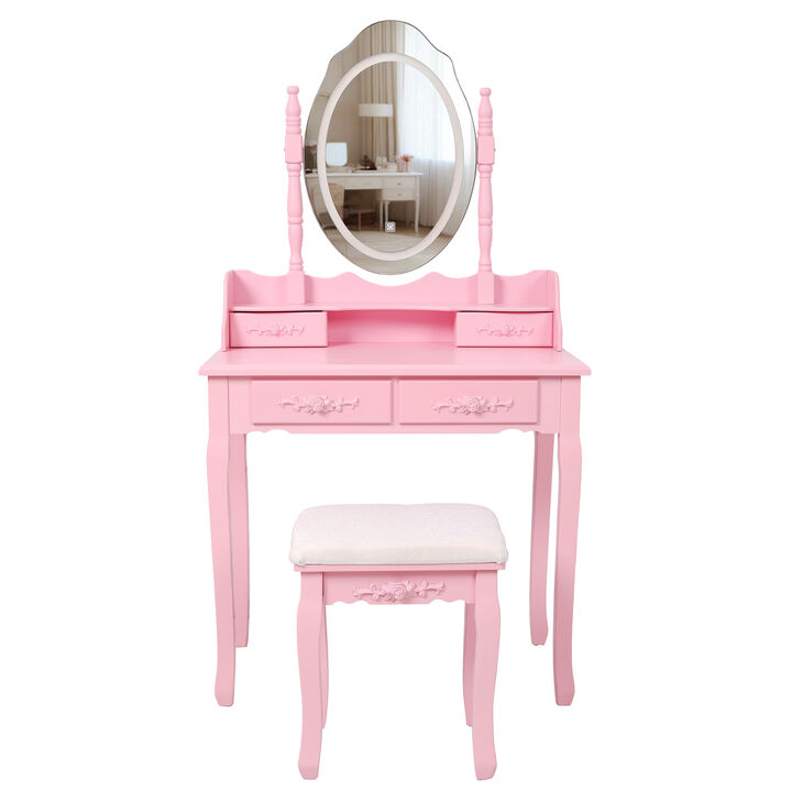 Malwin  Princess Vanity Desk