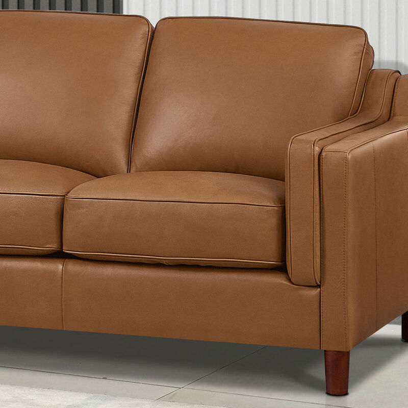 Bella Top Grain Leather Sofa