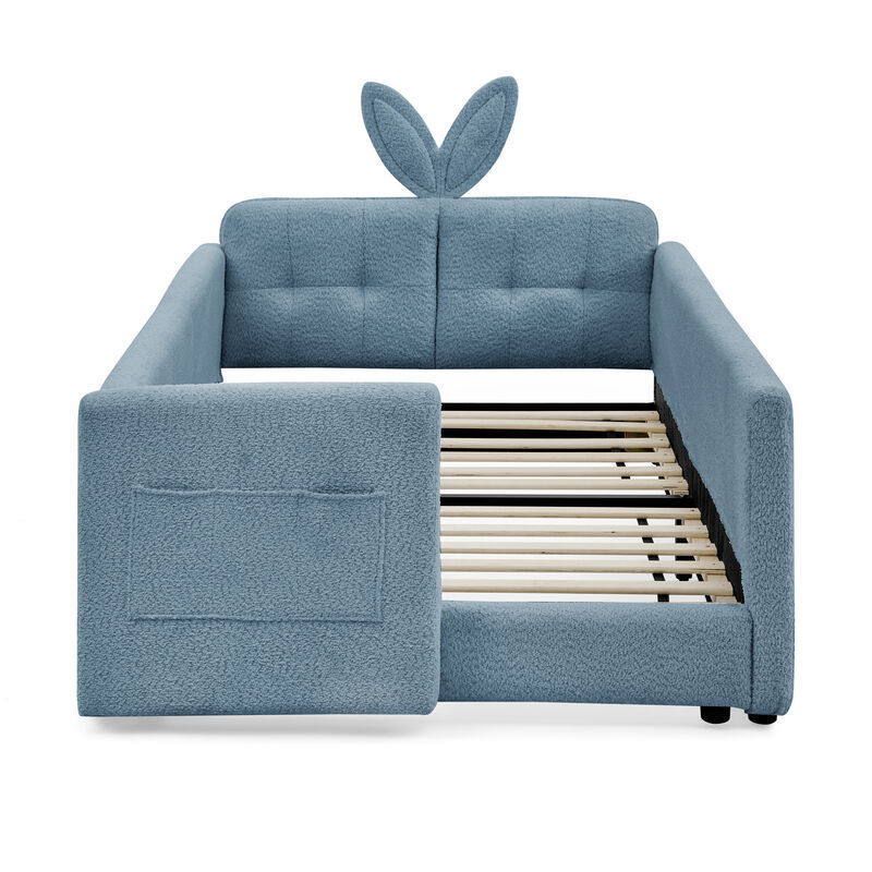 TATEUS Kids Upholstered Bed image number 0