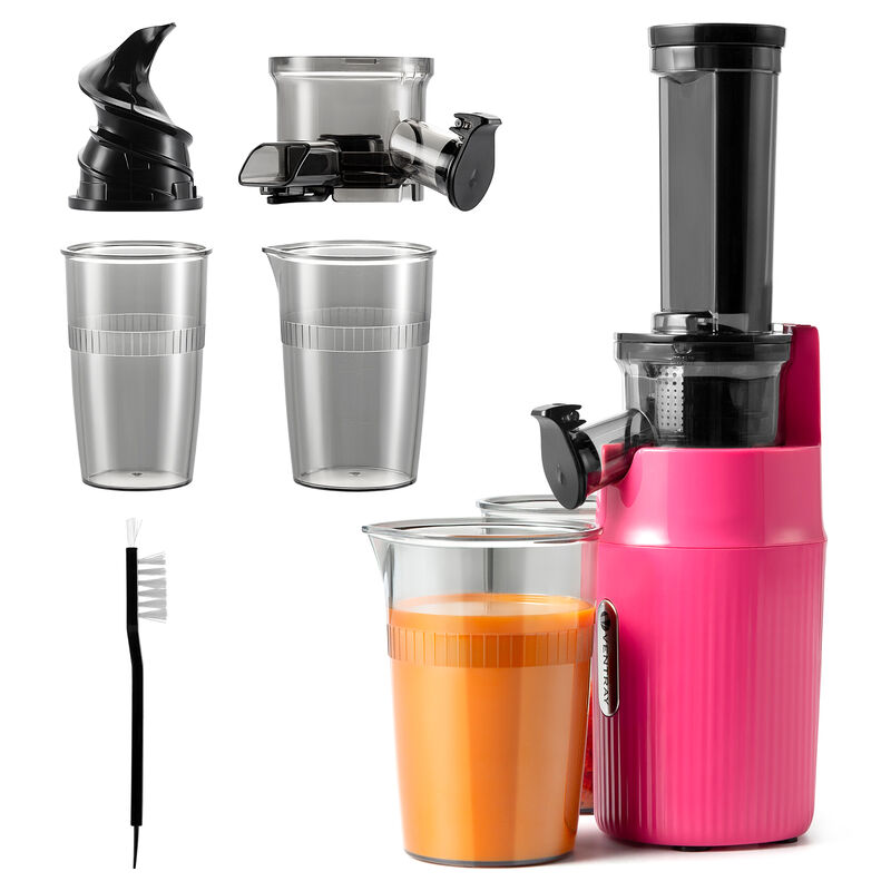 Ventray Essential Ginnie Juicer Compact Small Cold Press Masticating Slow Juicer