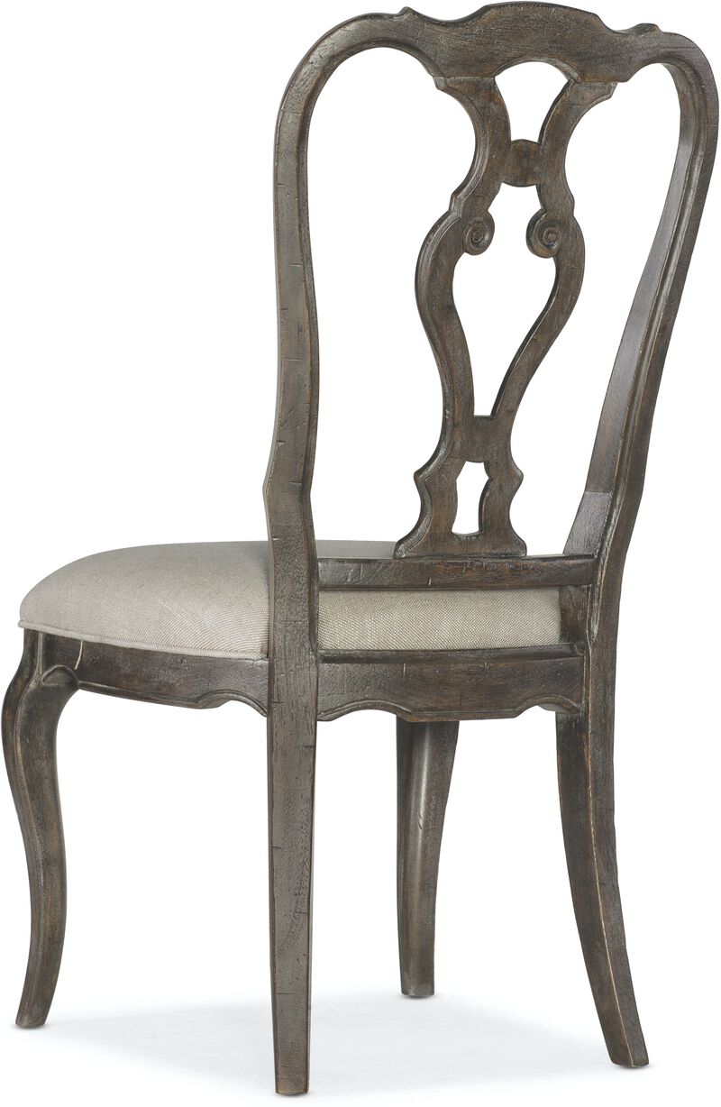 Traditions Wood Back Side Chair
