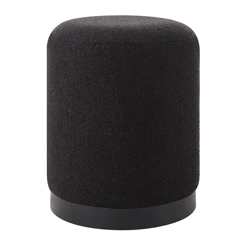 Renwil Castillo Ottoman In Black Color