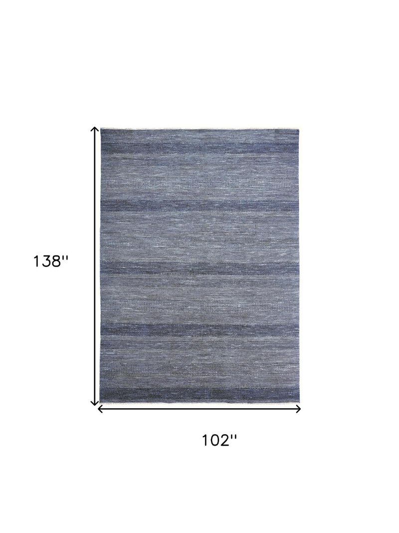 HomeRoots Wool Striped Hand Knotted Area Rug image number 3