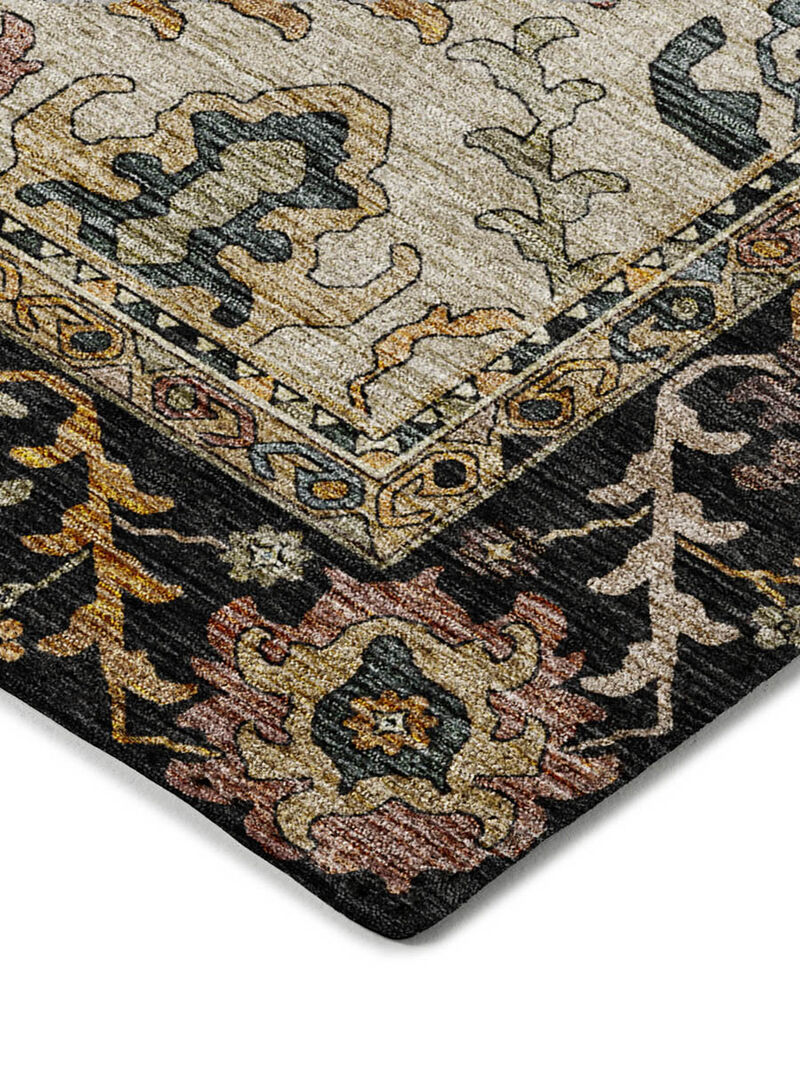 Silk Road SR5 Black 8' x 10' Rug