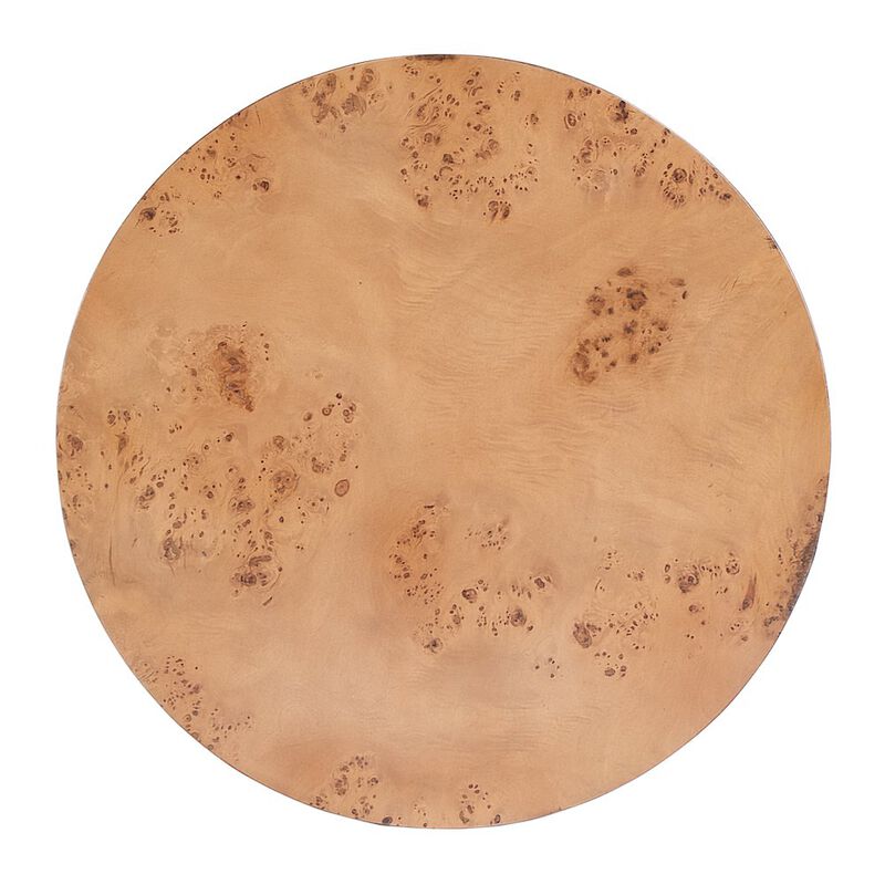 Butler Specialty Billie Burl End Table, Brown