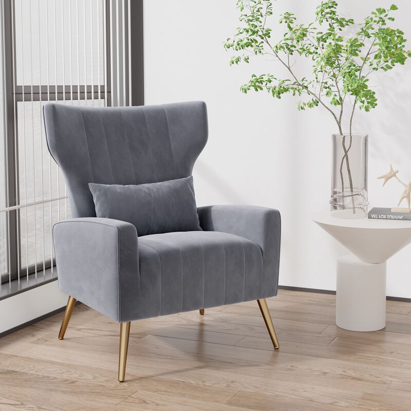 Modern Accent Chair Armchair for Living Room Bedroom Single Sofa Lounge Seating image number 1