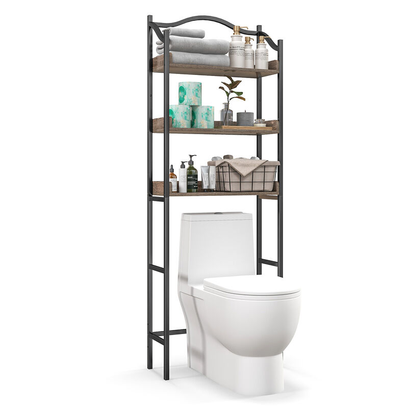 3-Tier Over-The-Toilet Bathroom Spacesaver Storage Rack