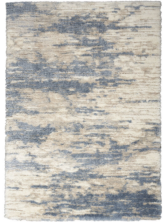 Dreamy Shag DRS10 Light Blue/Gray 4' x 6' Rug