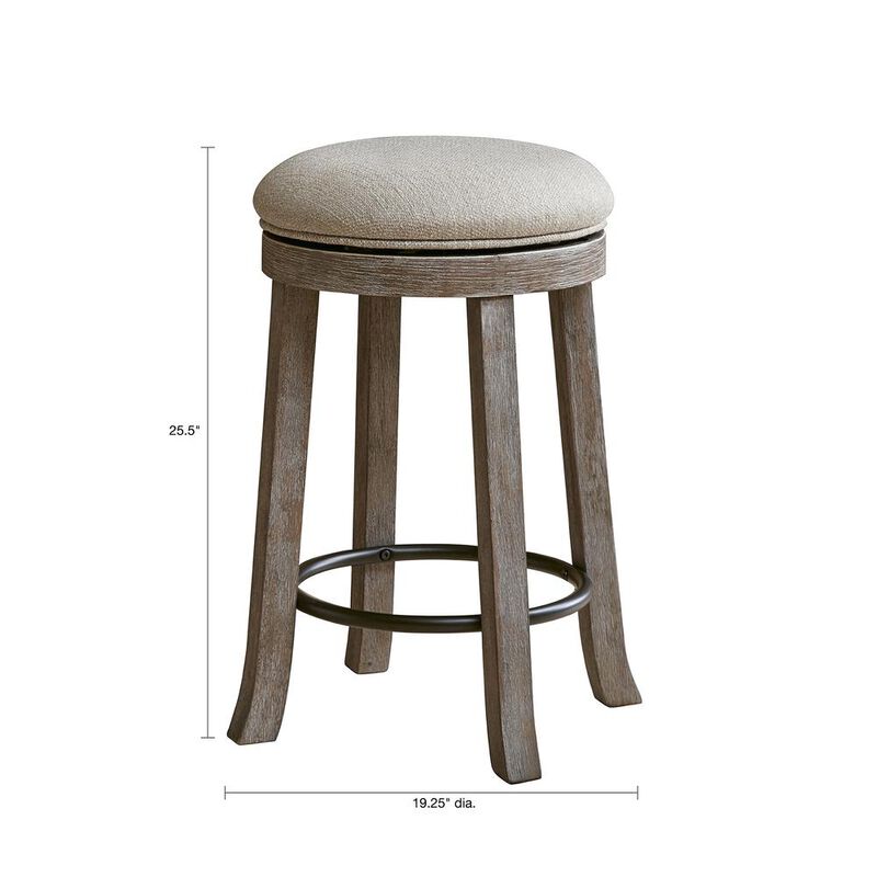 INK+IVY Oaktown Swivel Counterstool