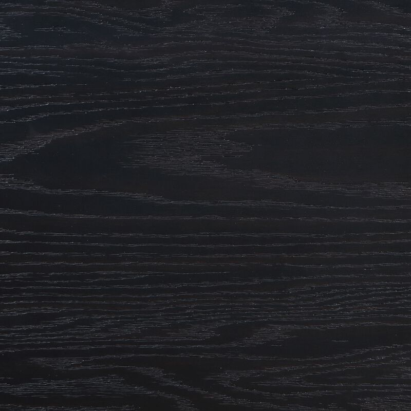 Selena King Size Poster Bed, Classical White Tufted Upholstery, Black - Benzara