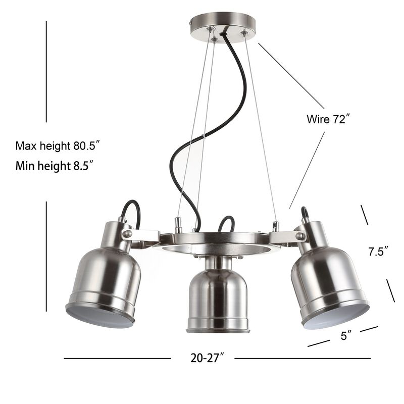 Liam Metal LED Chandelier