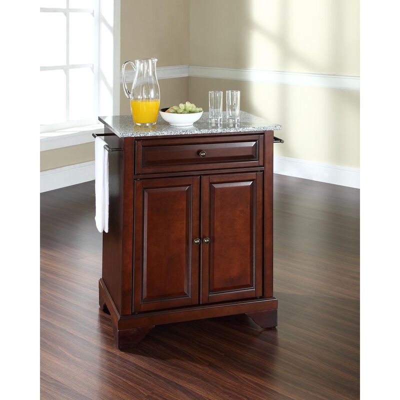 Lafayette Granite Top Portable Kitchen Island/Cart