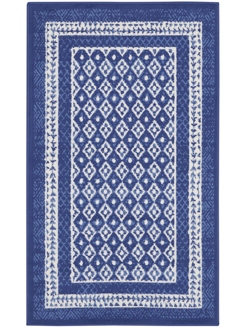 Whimsicle WHS13 Navy 3' x 5' Rug
