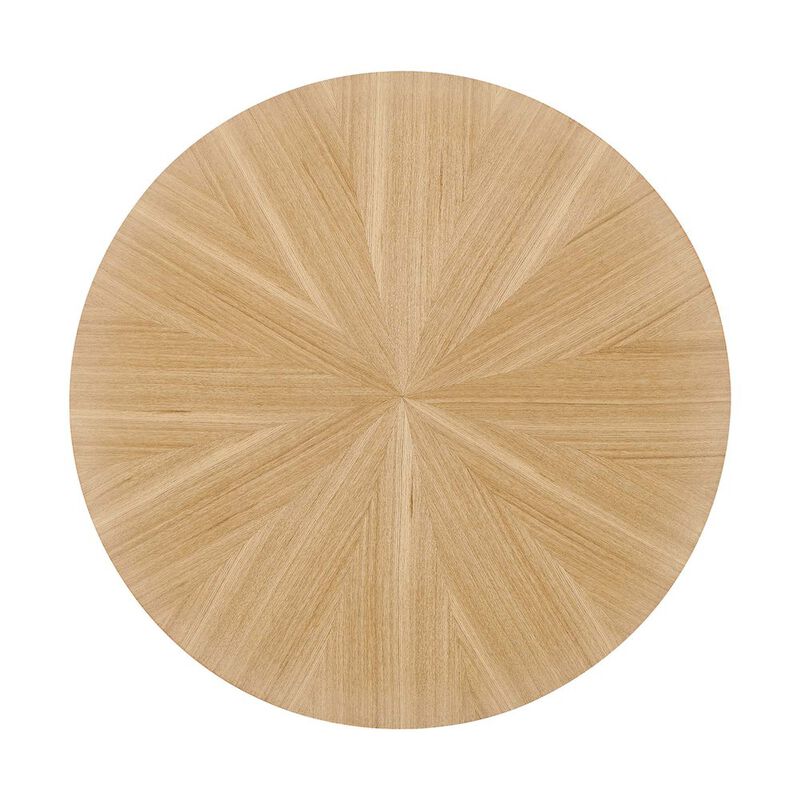 Crossroads 24&rdquo; Round Wood Side Table image number 5
