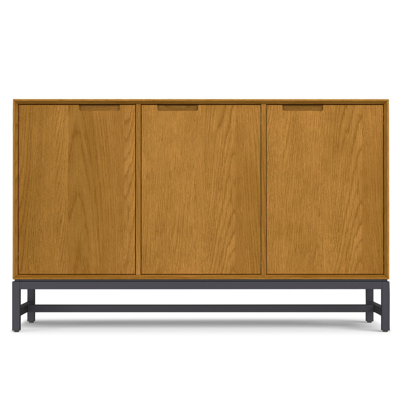 Simpli Home Banting Mid Century 3 Door Sideboard Buffet image number 3