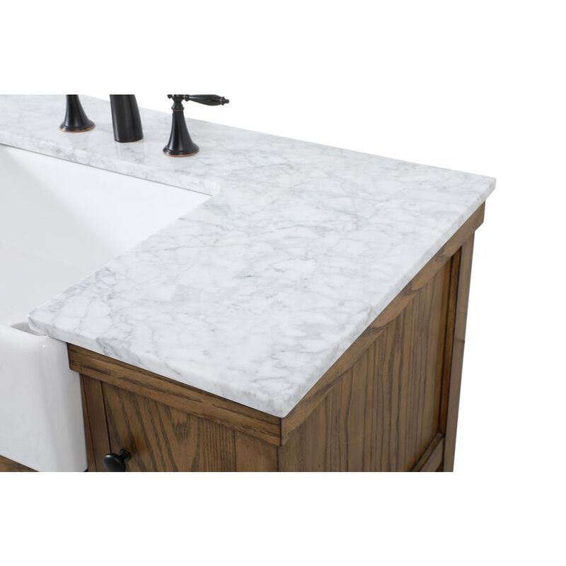Elegant Kitchen and Bath 42 inch Single bathroom vanity in driftwood