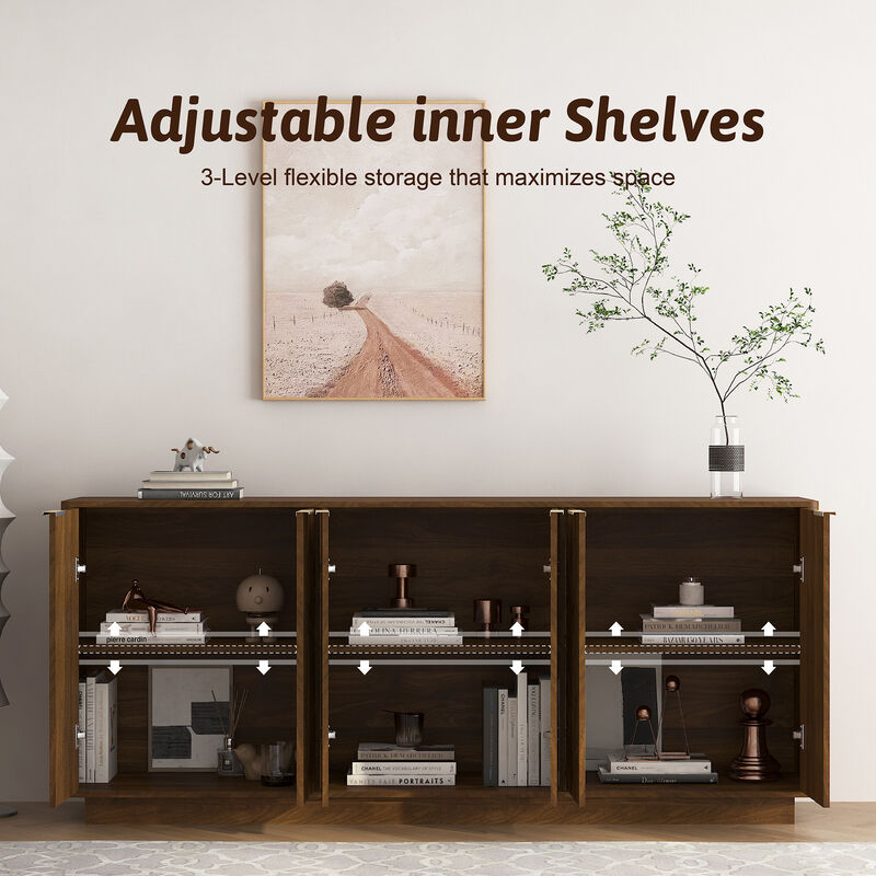 Helkma Large Fluted Sideboard image number 2