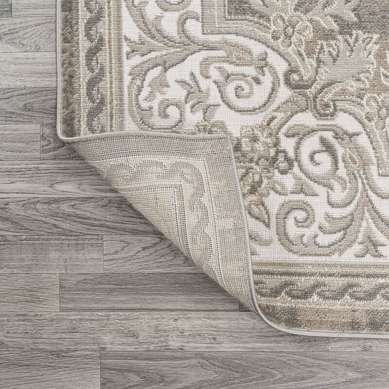 Rosalia Cottage Medallion Area Rug