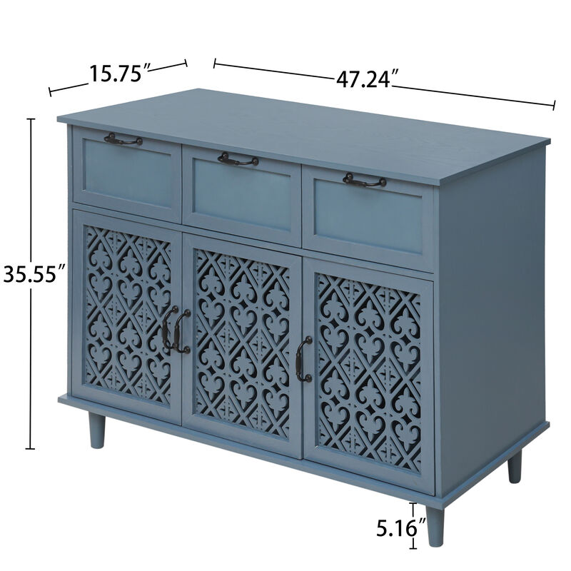 Gosvof 3 Drawer Cabinet image number 5