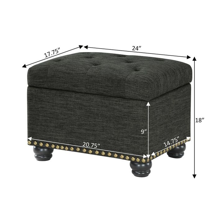Convience Concept, Inc. 5th Avenue Storage Ottoman