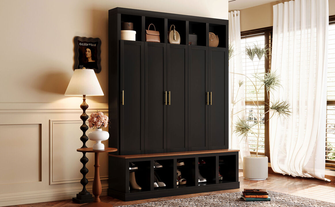 Voklos Entryway Storage Cabinet