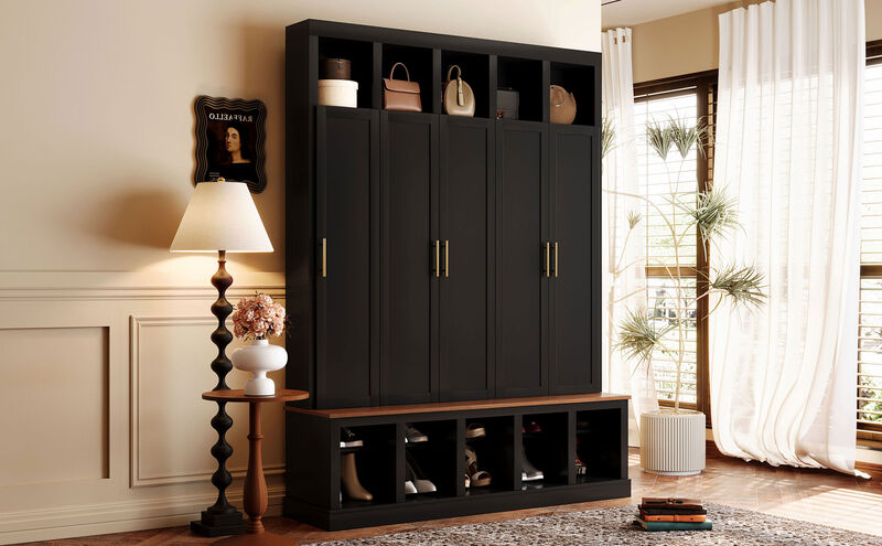 Voklos Entryway Storage Cabinet image number 1