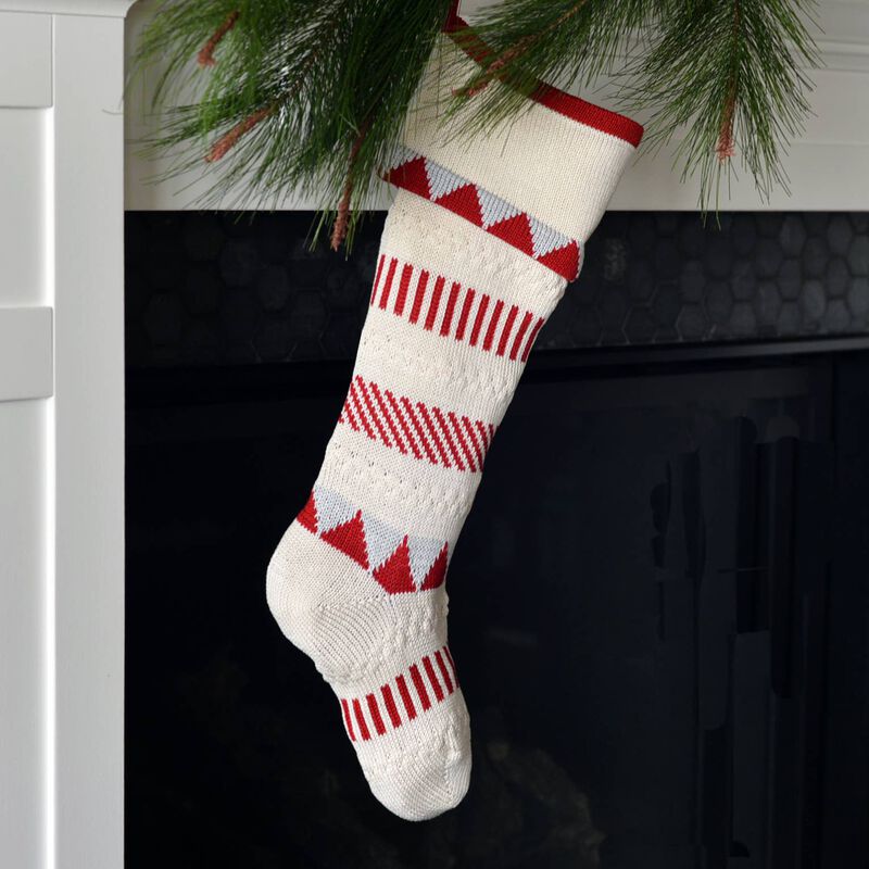 Multi-Stripe Stocking image number 1