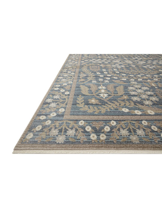 Holland HLD04 Navy 5'3" x 7'9" Rug by Rifle Paper Co.