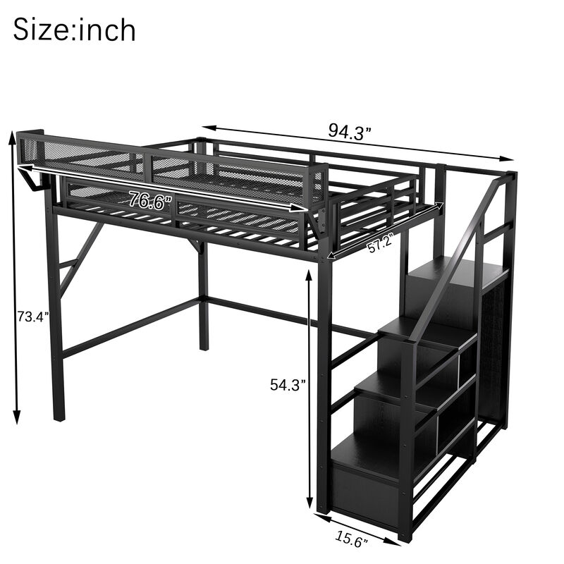 TATEUS Loft Bed image number 8