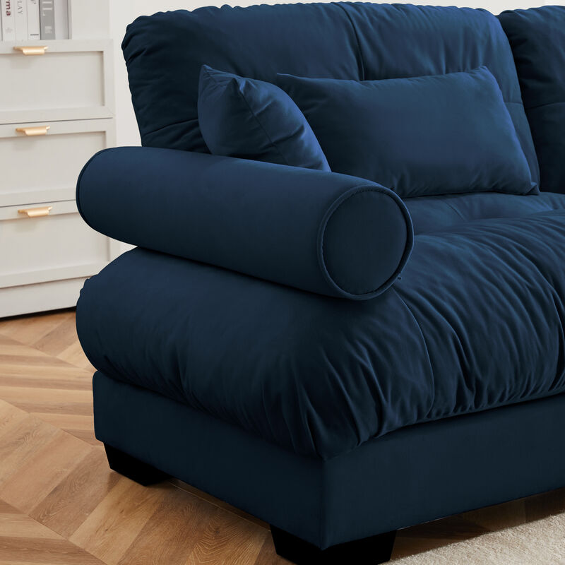 Plizer Large Size Modern Loveseat image number 9