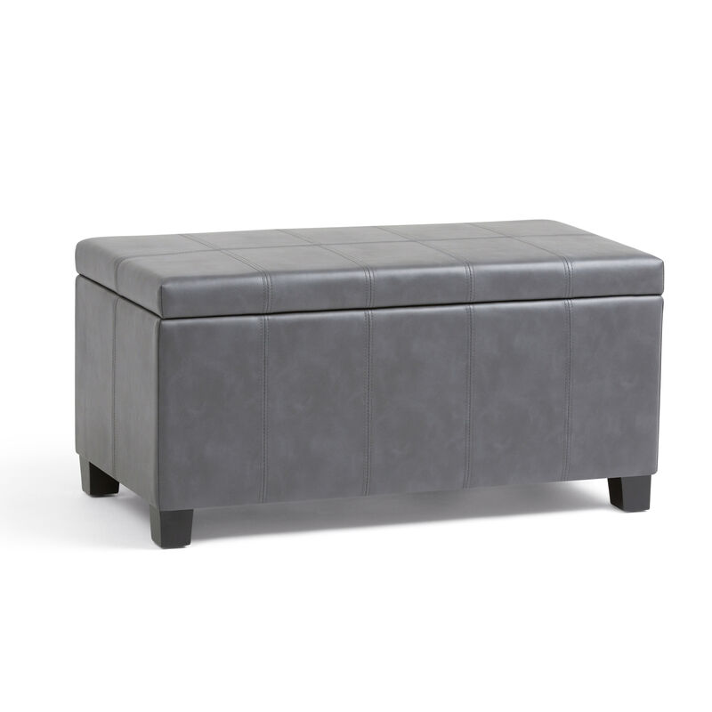 Simpli Home Dover Storage Ottoman Bench image number 0