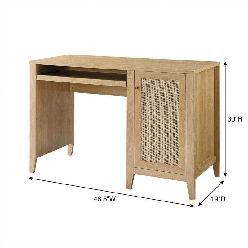 Modern 47-Inch Office Desk With Sturdy Frame And Workspace Efficiency image number 2
