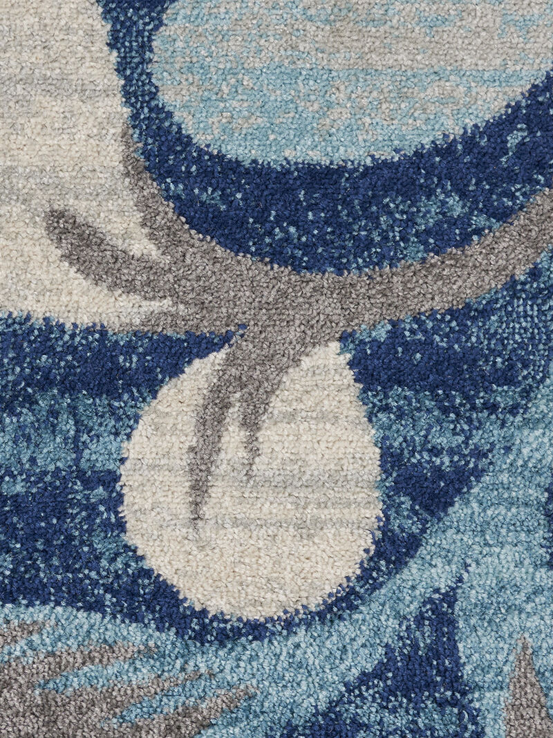 Tranquil TRA03 Navy 8'10" x 11'10" Rug image number 6