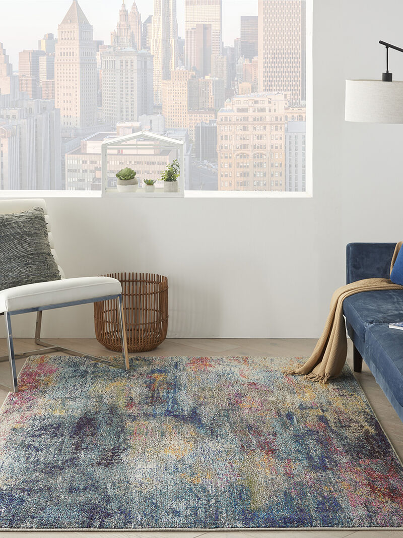 Celestial CES16 Multicolor 3'11" x 5'11" Rug