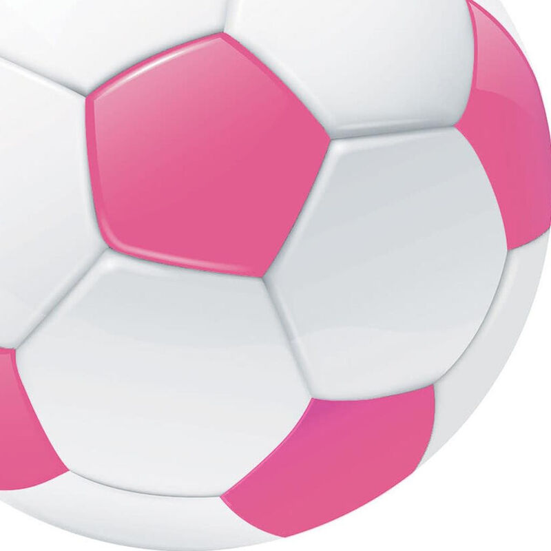 HomeRoots Soccer Youthful Washable Round Rug image number 2