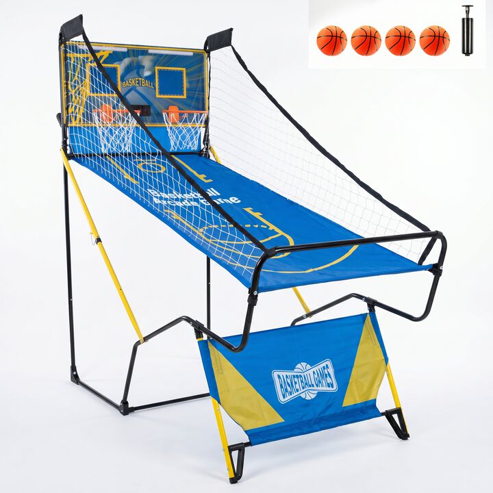 Hukwop Foldable Dual Shot Basketball Arcade Game