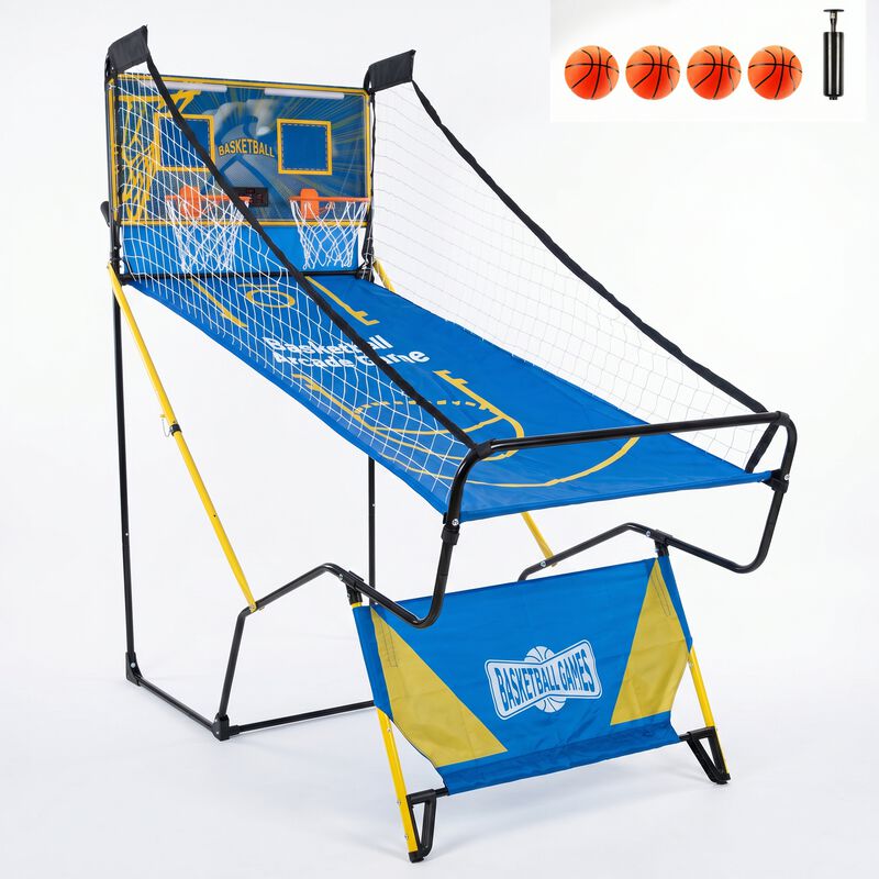Hukwop Foldable Dual Shot Basketball Arcade Game image number 0