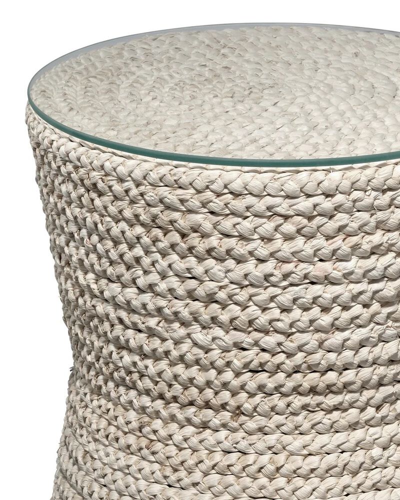 Grain Braided Side Accent Table image number 2